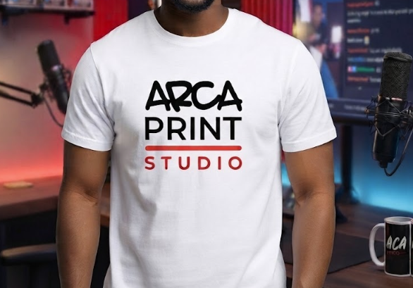 Custom T-shirt mockup